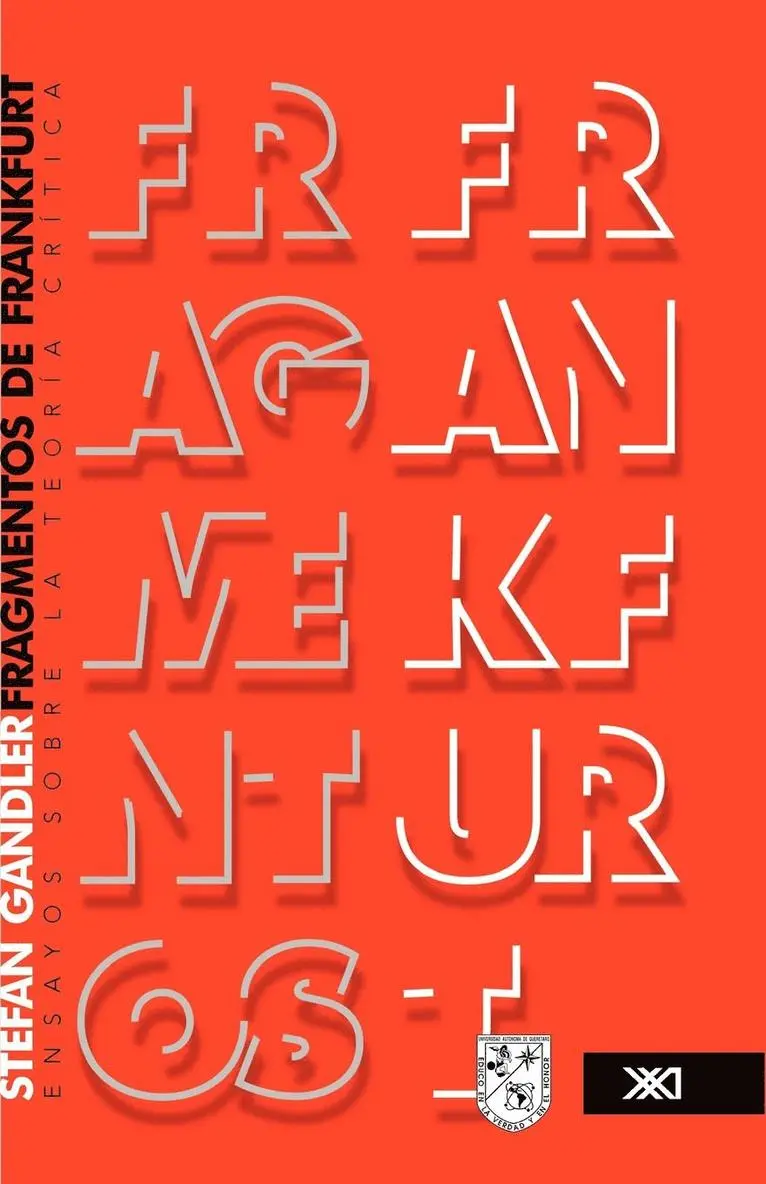 Saarland-Museum Saarbr Ucken - Fragmentos de Frankfurt. Ensayos sobre la teoría crítica, Häftad. Tillgänglighet: Lägg i varukorg