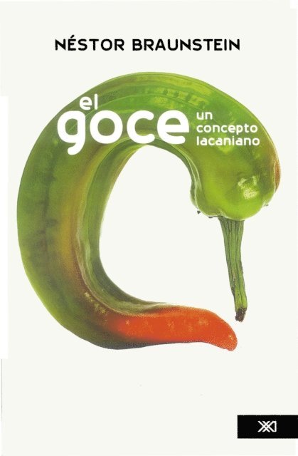 Nestor A. Braunstein - El Goce, E-bok