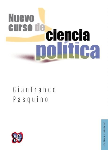 Gianfranco Pasquino, Clara Ferri - Nuevo curso de ciencia política, E-bok