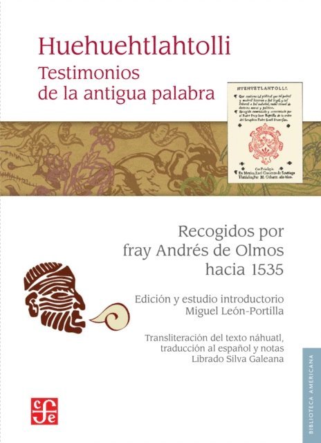Miguel Leon-Portilla - Huehuehtlahtolli, E-bok