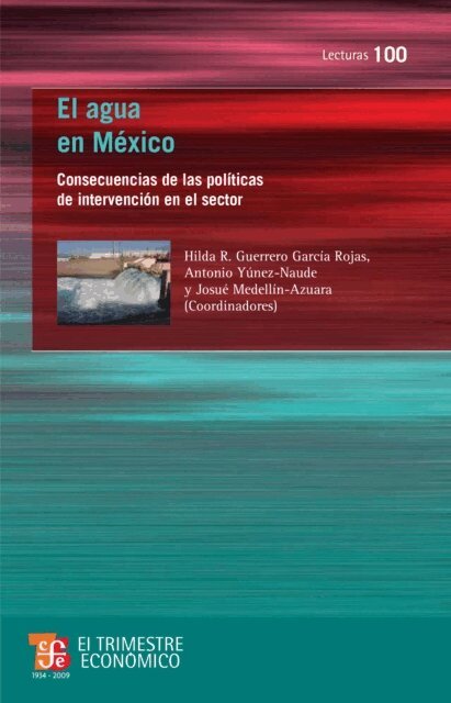 Antonio Yunez-Naude, Hilda R. Guerrero Garcia Rojas - El agua en Mexico, E-bok