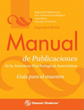 Manual de Publicaciones de la APA: Gua Para el Maestro