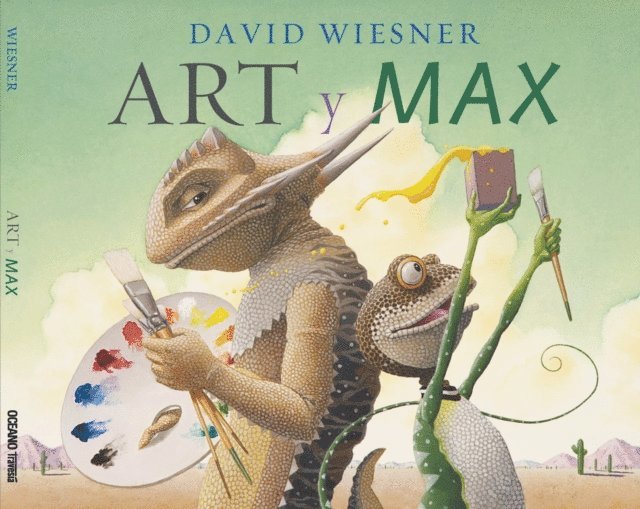 David Wiesner - Art y Max, E-bok