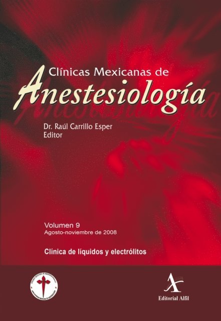 Jorge F. Cuenca Dardon, Raul Carrillo Esper - Clínica de líquidos y electrólitos CMA Vol. 9, E-bok