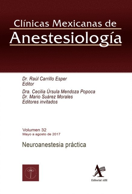 Mario Suarez Morales, Cecilia Ursula Mendoza Popoca, Raul Carrillo Esper - Neuroanestesia practica, E-bok