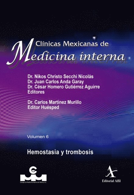 Carlos Martinez Murillo, Cesar Homero Gutierrez Aguirre, Juan Carlos Anda Garay, Nikos Christo Secchi Nicolas - Hemostasia y trombosis, E-bok