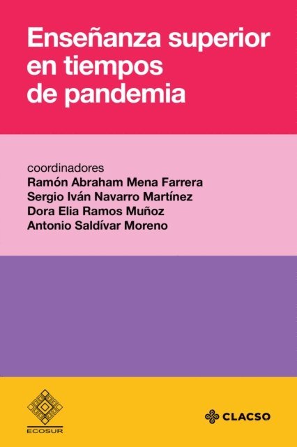 Antonio Saldivar Moreno, Dora Elia Ramos Munoz, Sergio Ivan Navarro Martinez, Ramon Abraham Mena Farrera - Enseñanza superior en tiempos de pandemia, E-bok