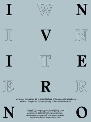 Cristobal Molina Baeza - Winter: Images of Contemporary Chilean Architecture, Häftad