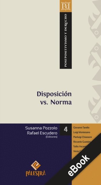 Susanna Pozzolo - Disposición vs. Norma, E-bok