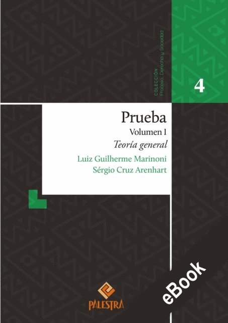 Sergio Cruz, Luiz Guilherme Marinoni - Prueba Vol. I, E-bok