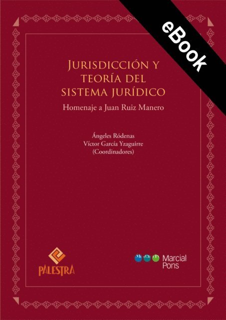 Victor Garcia Yzaguirre, Angeles Rodenas - Jurisdicción y teoría del sistema jurídico, E-bok