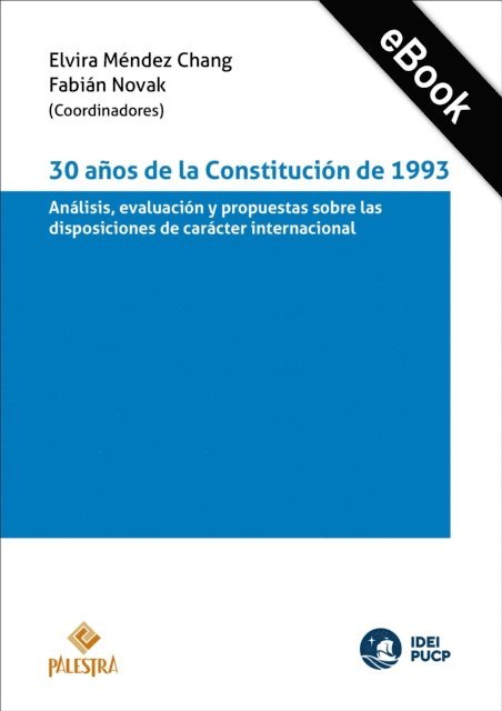 Fabian Novak, Elvira Mendez Chang - 30 años de la Constitución de 1993, E-bok. Tillgänglighet: Lägg i varukorg