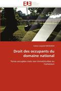 Droit Des Occupants Du Domaine National