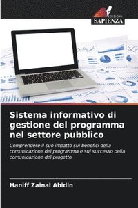 Sistema informativo di gestione del programma nel settore pubblico