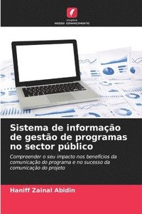 Sistema de informao de gesto de programas no sector pblico