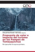 Propuesta de valor e impacto del turismo en las Pampas de Tomayquichua