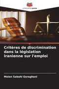 Crit�res de discrimination dans la l�gislation iranienne sur l'emploi