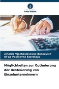 Mglichkeiten zur Optimierung der Besteuerung von Einzelunternehmern