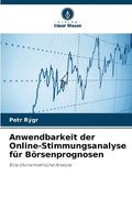 Anwendbarkeit der Online-Stimmungsanalyse fr Brsenprognosen