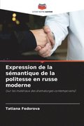 Expression de la smantique de la politesse en russe moderne