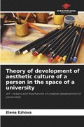 Theory of development of aesthetic culture of a person in the space of a university