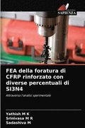 FEA della foratura di CFRP rinforzato con diverse percentuali di SI3N4