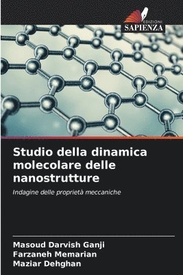 Masoud Darvish Ganji, Farzaneh Memarian, Maziar Dehghan - Studio della dinamica molecolare delle nanostrutture, Häftad