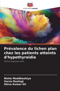 Prvalence du lichen plan chez les patients atteints d'hypothyrodie