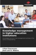Knowledge management in higher education institutions