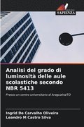 Analisi del grado di luminosit delle aule scolastiche secondo NBR 5413