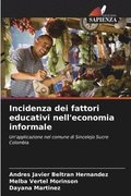 Incidenza dei fattori educativi nell'economia informale