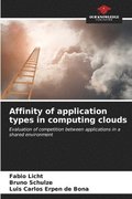 Affinity of application types in computing clouds