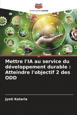 Jyoti Kataria - Mettre l'IA au service du développement durable, Häftad