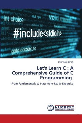 Dharmpal Singh - Let's Learn C, Häftad