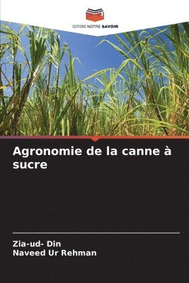 Zia-Ud- Din, Naveed Ur Rehman - Agronomie de la canne à sucre, Häftad