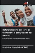Referenziazione dei corsi di formazione e occupabilit� dei laureati
