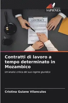 Cristina Guiane Vilanculos - Contratti di lavoro a tempo determinato in Mozambico, Häftad. Tillgänglighet: Lägg i varukorg