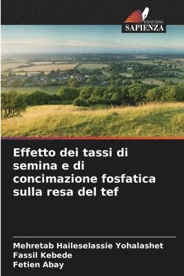 Mehretab Haileselassie Yohalashet, Fassil Kebede, Fetien Abay - Effetto dei tassi di semina e di concimazione fosfatica sulla resa del tef, Häftad