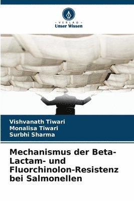Vishvanath Tiwari, Monalisa Tiwari, Surbhi Sharma - Mechanismus der Beta-Lactam- und Fluorchinolon-Resistenz bei Salmonellen, Häftad