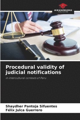 Shaydher Pantoja Sifuentes, Félix Julca Guerrero - Procedural validity of judicial notifications, Häftad