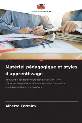 Alberto Ferreira - Matériel pédagogique et styles d'apprentissage, Häftad. Tillgänglighet: Lägg i varukorg