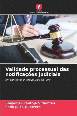 Shaydher Pantoja Sifuentes, Félix Julca Guerrero - Validade processual das notificações judiciais, Häftad