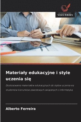 Alberto Ferreira - Materialy edukacyjne i style uczenia się, Häftad. Tillgänglighet: Lägg i varukorg
