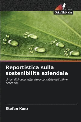 Stefan Kunz - Reportistica sulla sostenibilità aziendale, Häftad