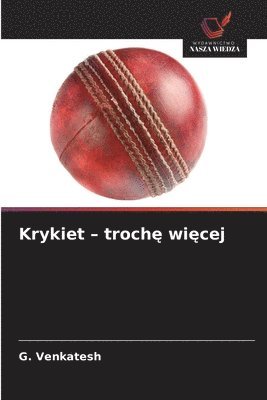 G Venkatesh - Krykiet - trochę więcej, Häftad