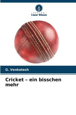 G Venkatesh - Cricket - ein bisschen mehr, Häftad