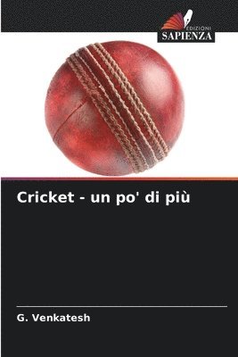 G Venkatesh - Cricket - un po' di più, Häftad