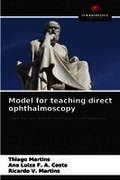 Model for teaching direct ophthalmoscopy