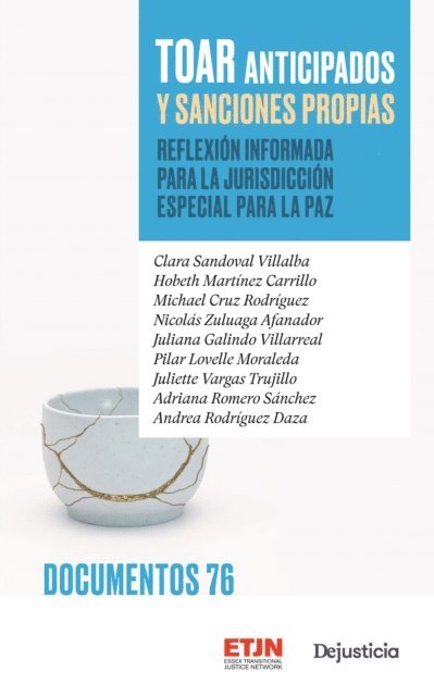 Andrea Rodriguez Daza, Adriana Romero Sanchez, Juliette Vargas Trujillo, Pilar Lovelle Moraleja, Juliana Galindo Villarreal, Nicolas Zuluaga Afanador, Michael Cruz Rodriguez, Hobeth Martinez Carrillo, Clara Sandoval Villalba - TOAR anticipados y Sanciones Propias, E-bok