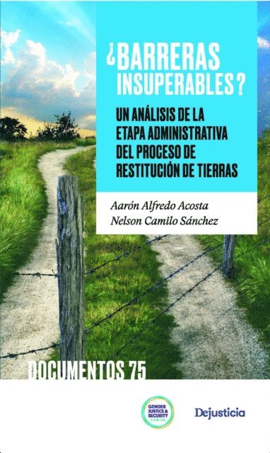 Nelson Camilo Sanchez, Aaron Alfredo Acosta - ¿Barreras insuperables?, E-bok